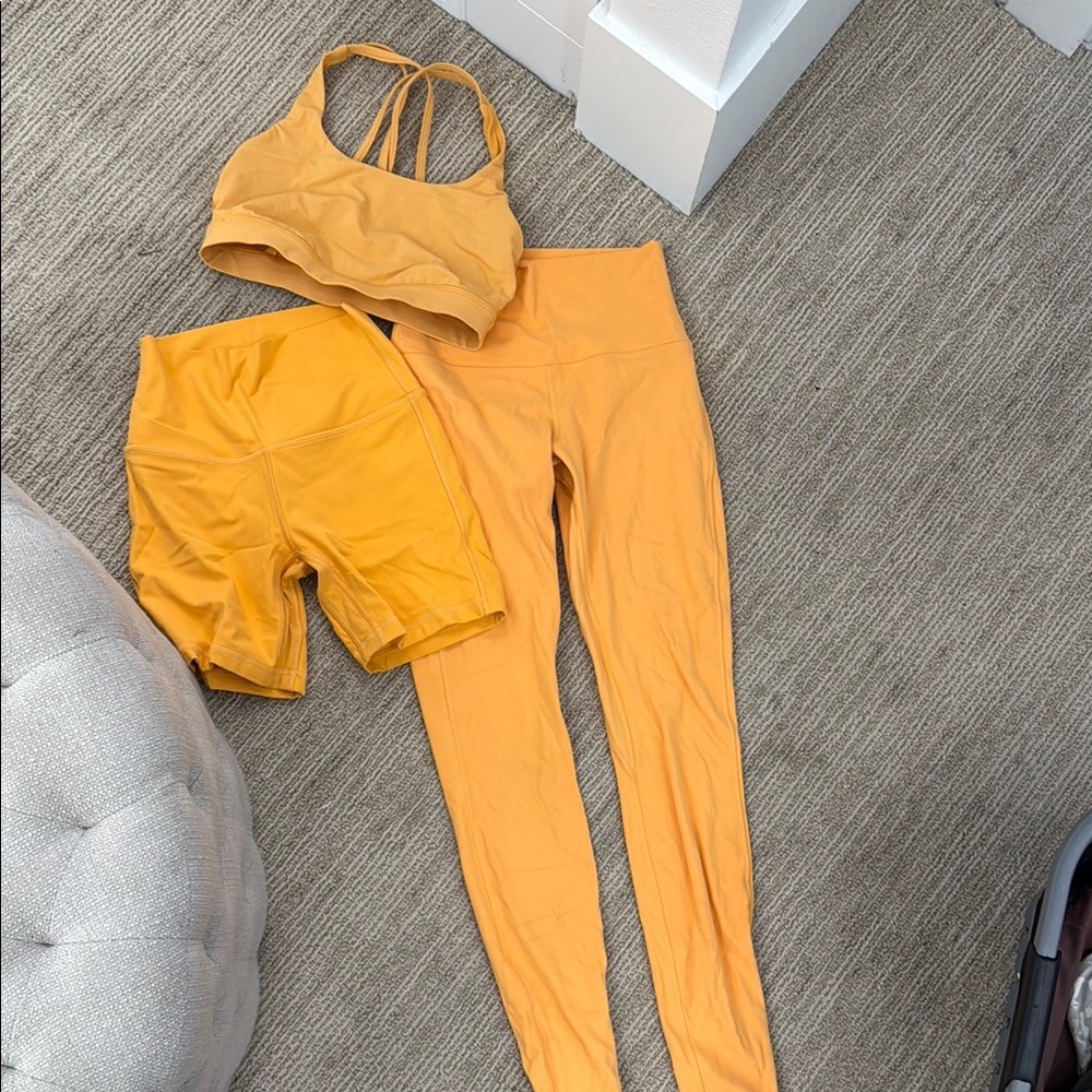 Lululemon Mango dream 3 piece set